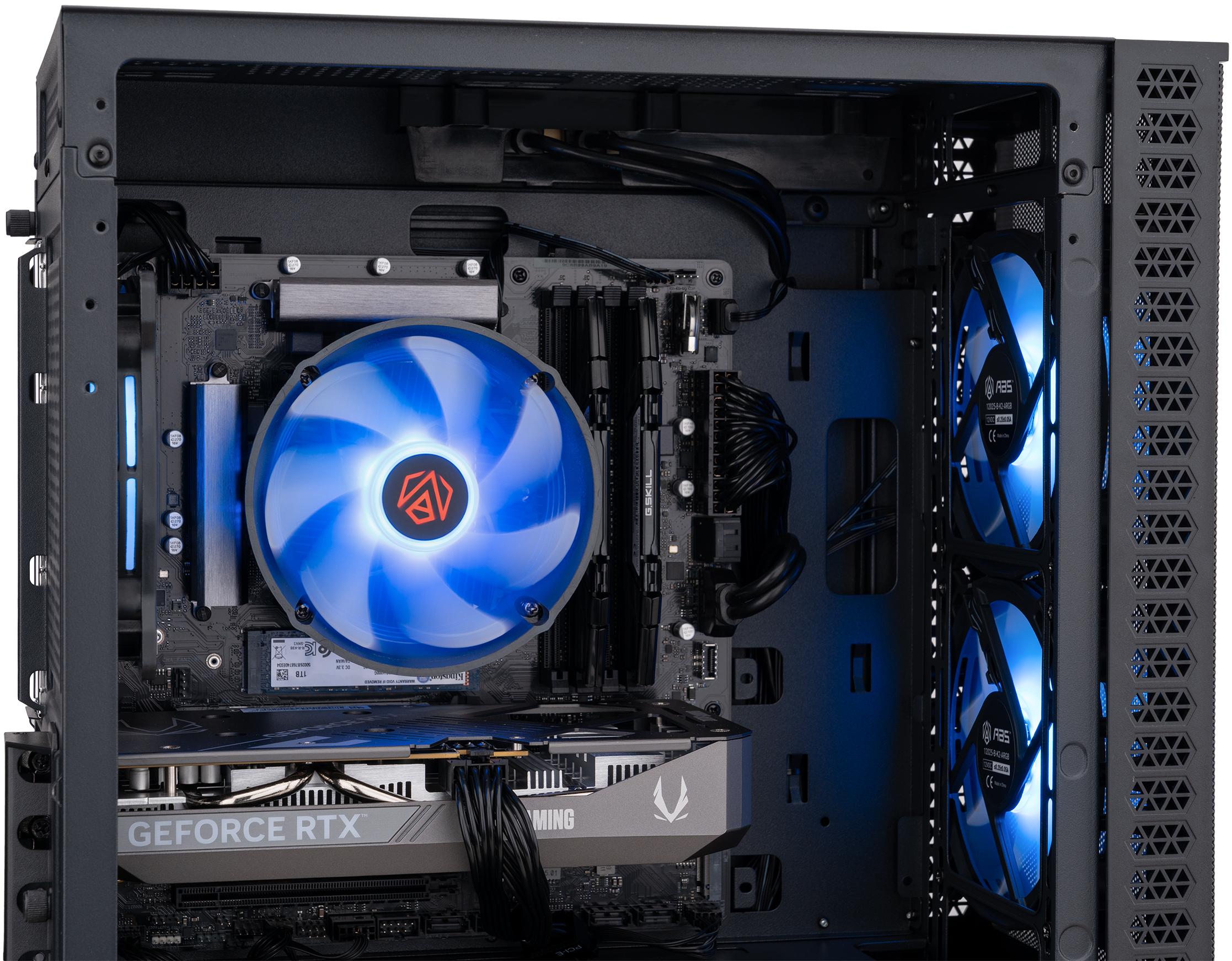 ABS Cyclone Aqua Prebuilt Gaming PC view 4