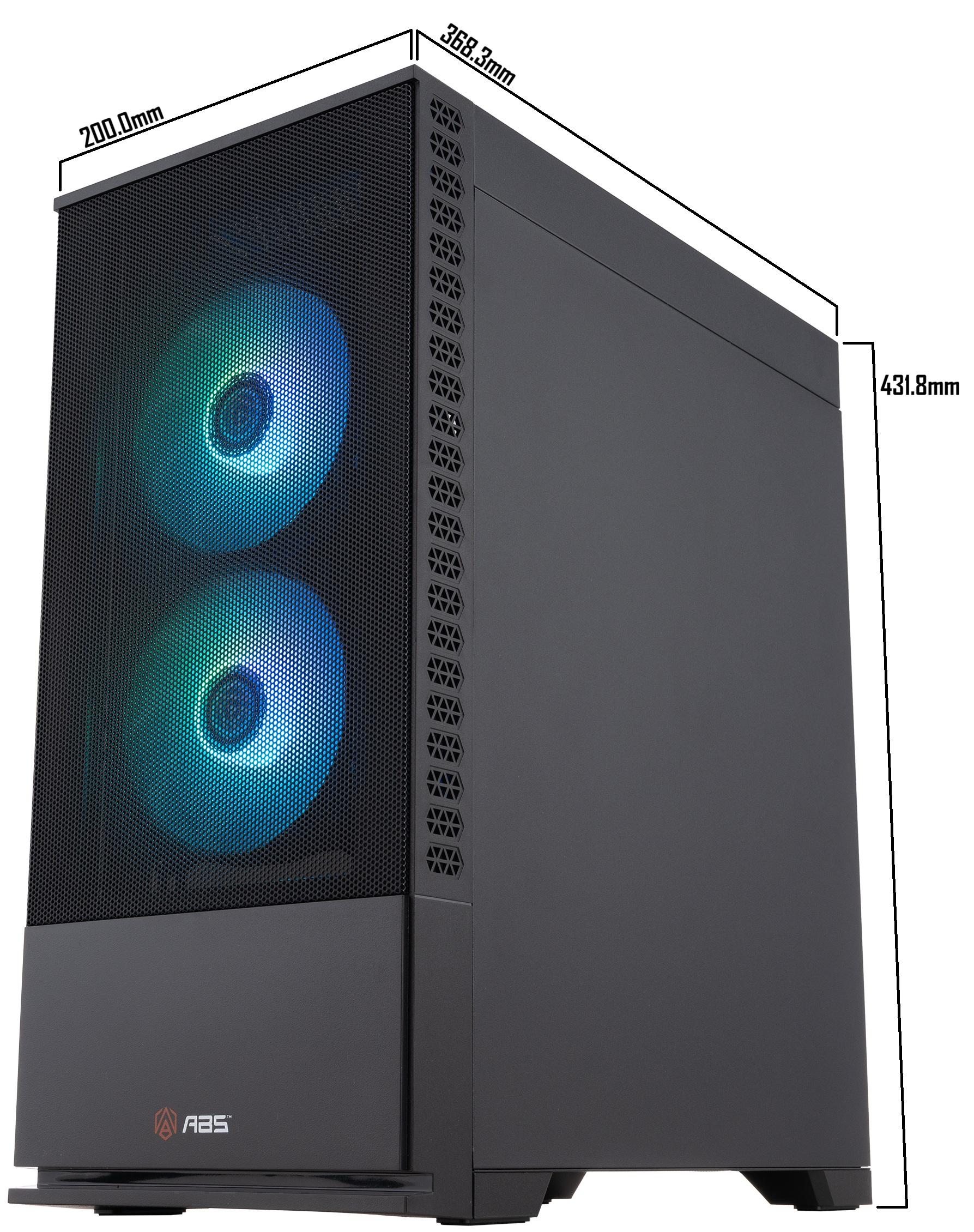 ABS Cyclone Aqua Prebuilt Gaming PC view 2