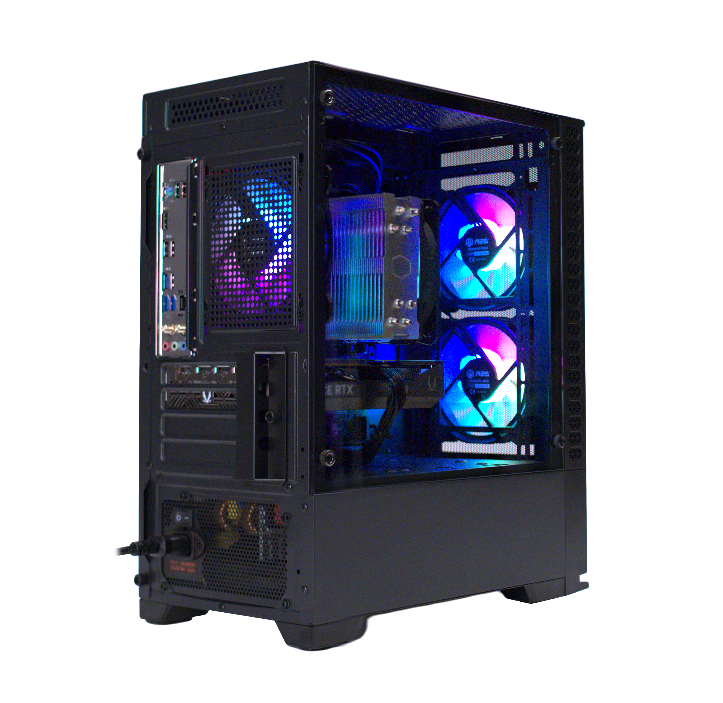 ABS Cyclone Aqua Prebuilt Gaming PC view 3